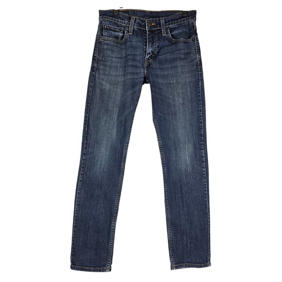 LEVI'S MEN'S 511 SLIM FIT JEANS BLUE DENIM SIZE 30W X 32L - Picture 1 of 12